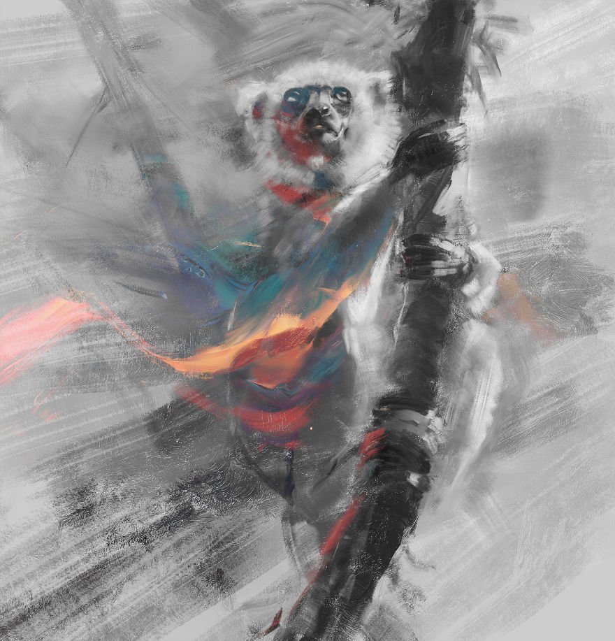 Ele cria uma arte por dia para cada animal ameaçado de extinção • ele cria uma arte por dia para cada animal ameacado de extincao 5
