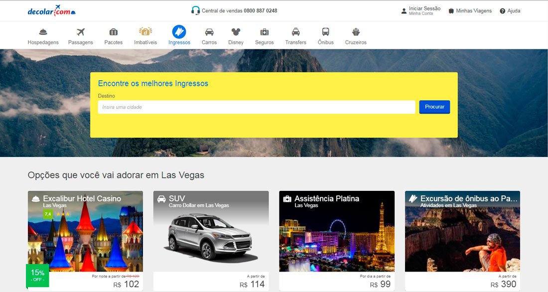 Decolar reformula sua identidade visual e adota um novo posicionamento • decolar portal antes