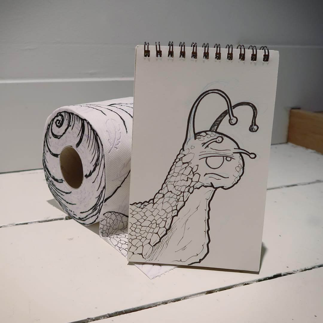 Ele cria divertidas ilustrações que não se contentam com apenas uma folha de papel • divertidas ilustracoes que nao se contentam com apenas uma folha 20