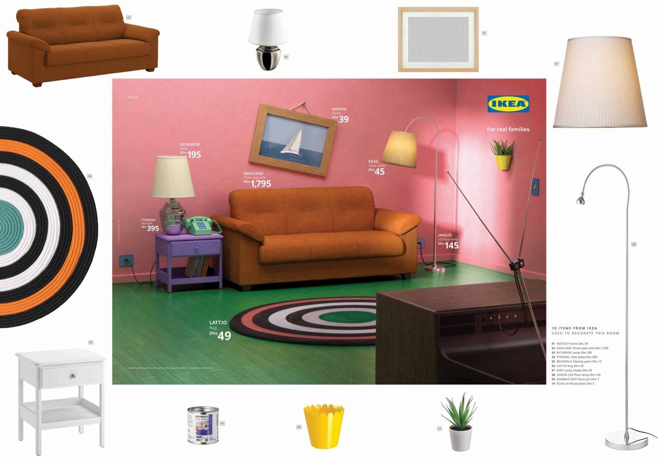 IKEA recria cômodos de séries famosas da TV com seus próprios produtos nessa criativa campanha publicitária • ikea recria comodos series famosas tv com proprios produtos criativa campanha publicitaria 3