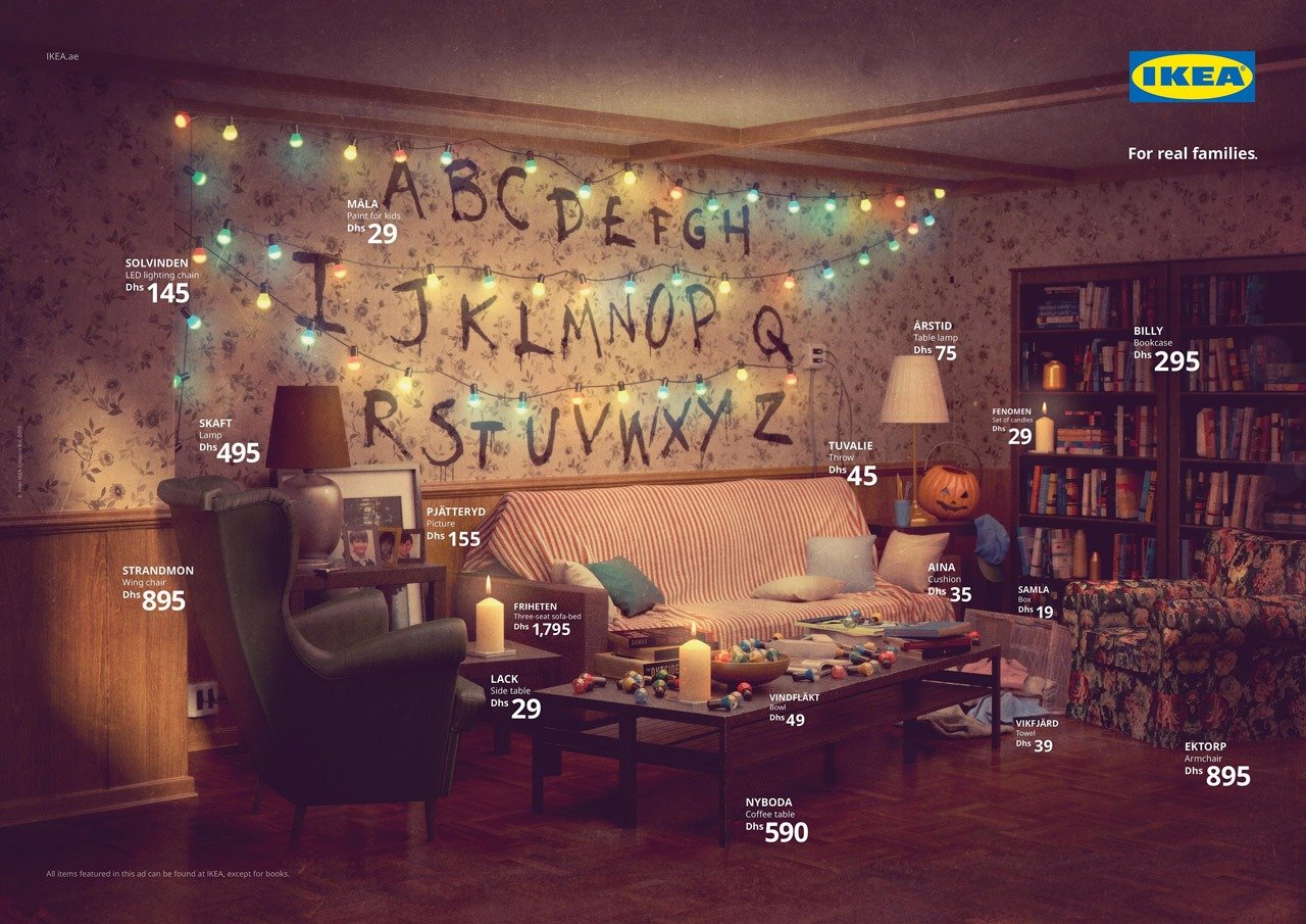 IKEA recria cômodos de séries famosas da TV com seus próprios produtos nessa criativa campanha publicitária • ikea recria comodos series famosas tv com proprios produtos criativa campanha publicitaria 8