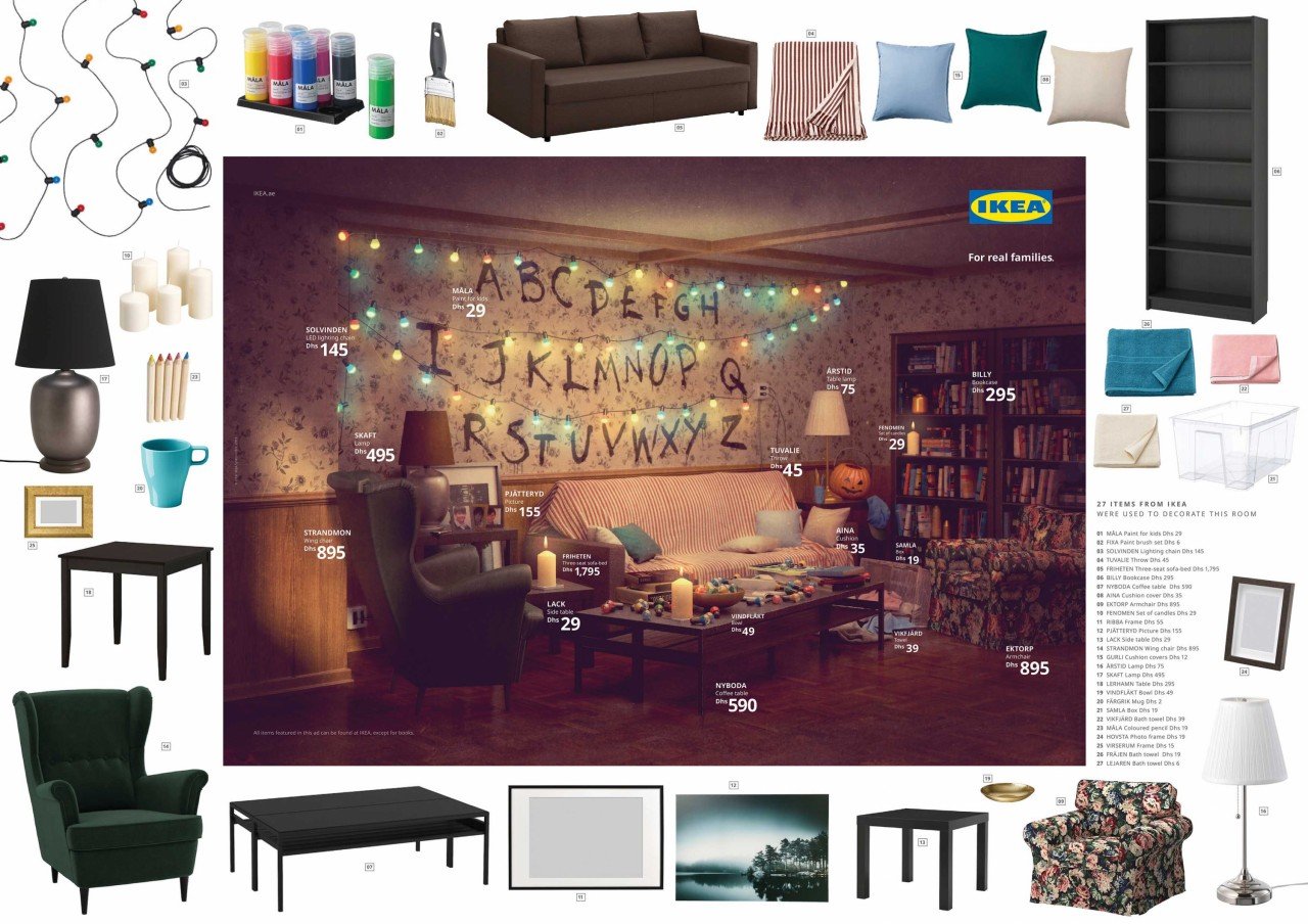 IKEA recria cômodos de séries famosas da TV com seus próprios produtos nessa criativa campanha publicitária • ikea recria comodos series famosas tv com proprios produtos criativa campanha publicitaria 9