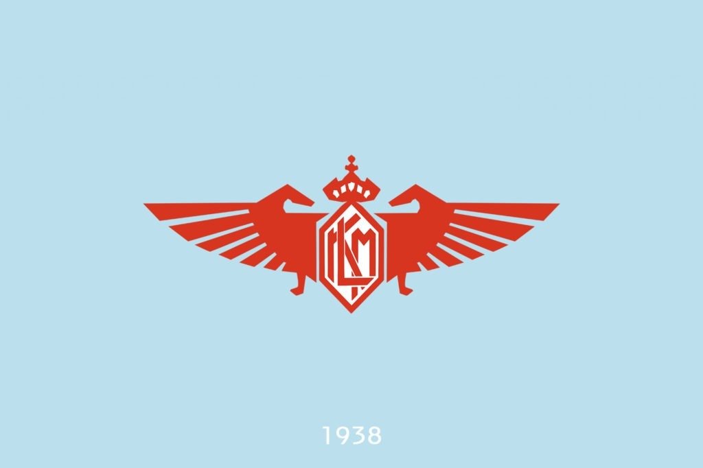 Em comemoração aos seus 100 anos, a KLM nos contou a história de seus logotipos • 1938