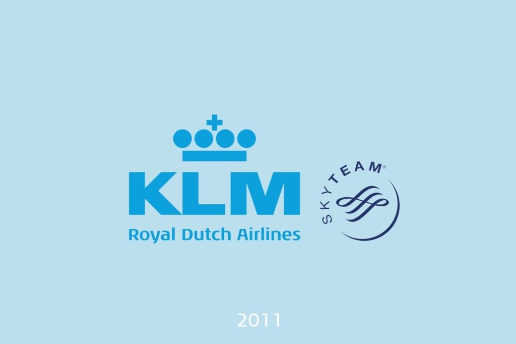 Em comemoração aos seus 100 anos, a KLM nos contou a história de seus logotipos • 2011