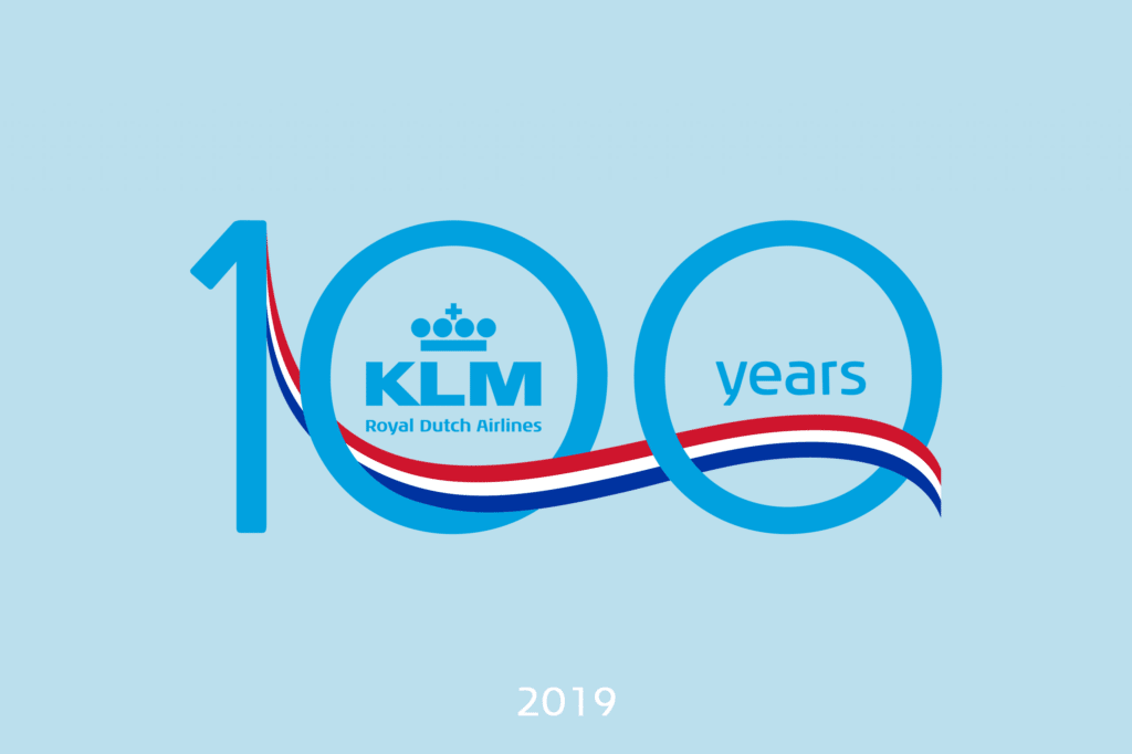 Em comemoração aos seus 100 anos, a KLM nos contou a história de seus logotipos • 2019