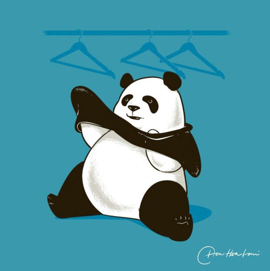 A vida secreta dos animais nas divertidas ilustrações de Chow Hon • a vida secreta dos animais nas divertidas ilustracoes de chow hon 1