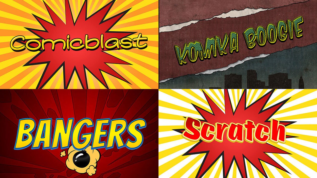14 fontes gratuitas para quadrinhos (sem Comic Sans) • capa hq