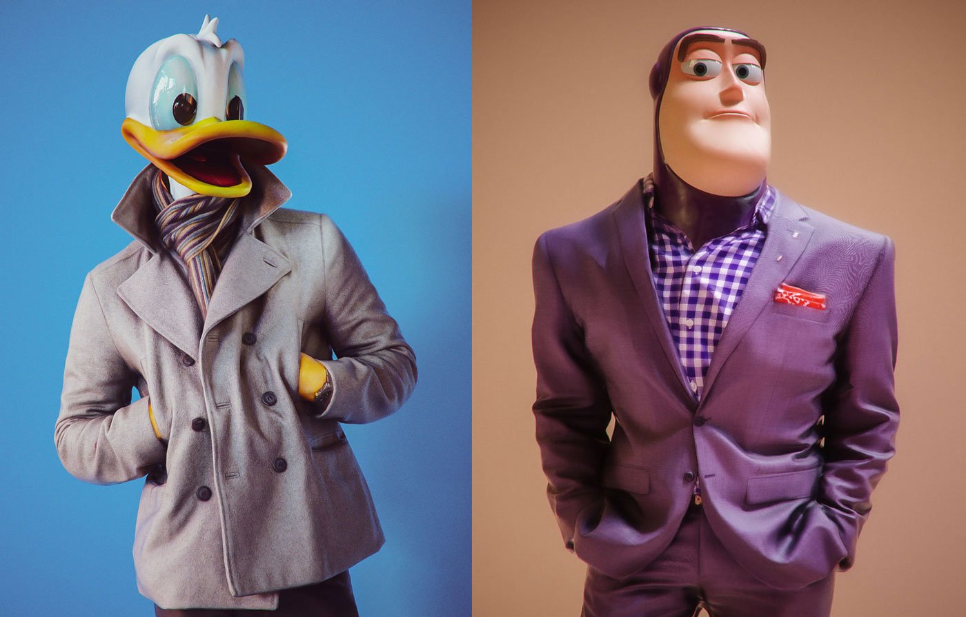 Personagens de desenhos animados com corpos em proporção humana, por Mohamed Halawany • personagens infantis em tamanho real por mohamed halawany 9