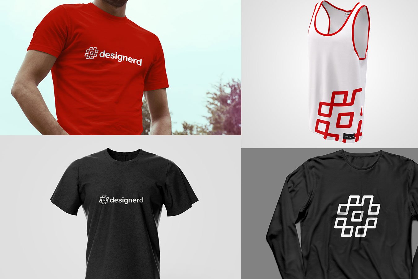 mockups de camisetas