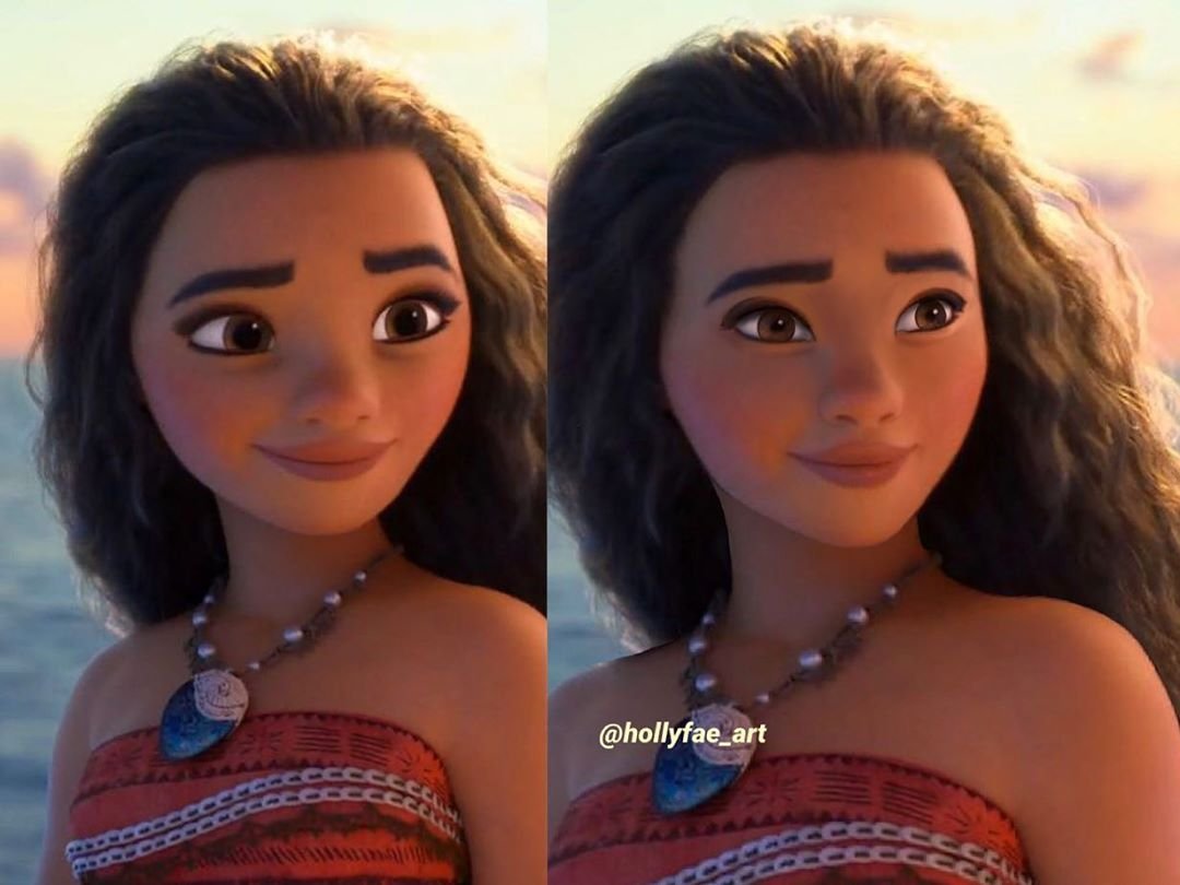 Essa artista redesenhou alguns personagens da Disney em proporções mais realistas • princesas da disney em proporcoes realistas 6