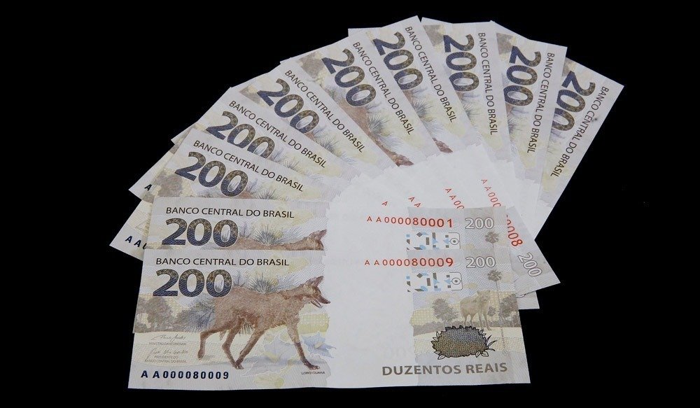 Banco Central revela design e características da nova cédula de R$200 • cedula 200 reais 1
