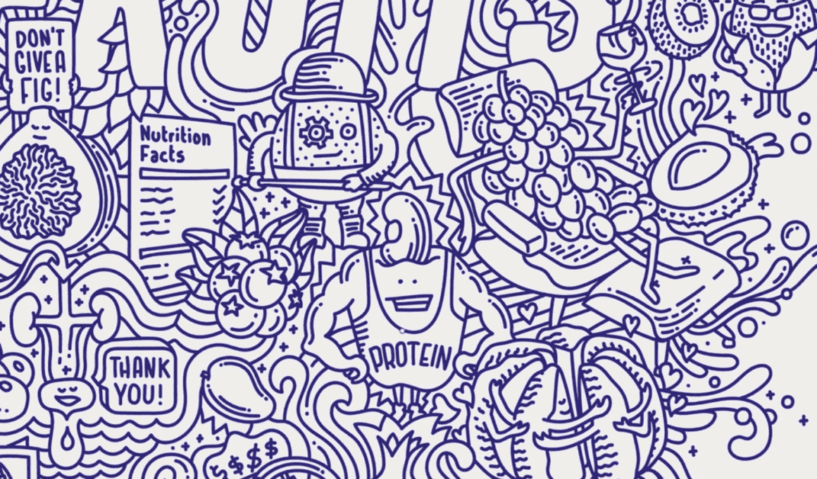 Um mergulho no divertido mundo das ilustrações com doodles • Sample