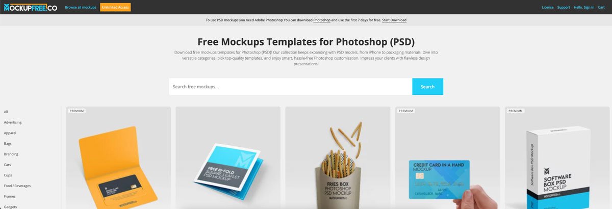 15 sites de mockup que todo designer deveria conhecer • sites mockup mockupfree
