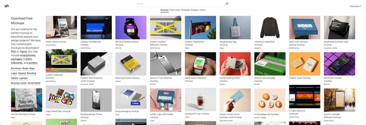15 sites de mockup que todo designer deveria conhecer • sites mockup unblast
