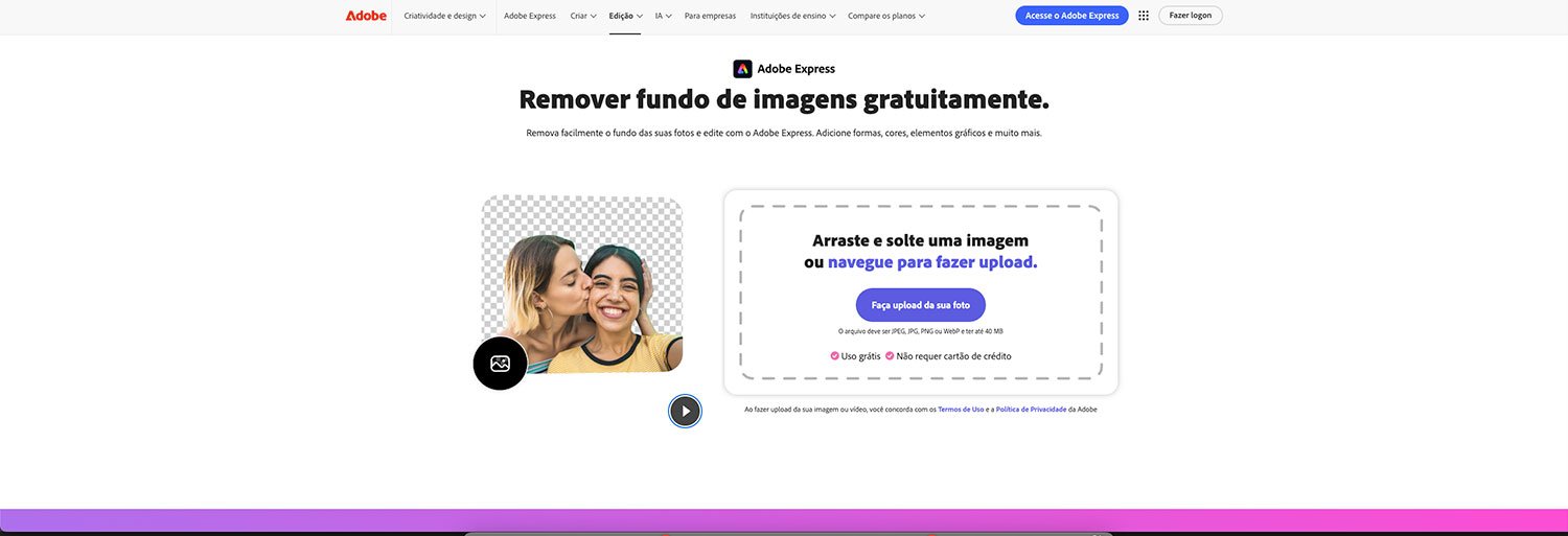 Como remover fundo de imagem online grátis e com qualidade (Guia 2025) • remover fundo imagem adobe