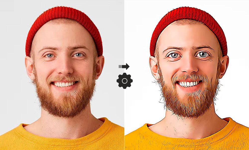 30 Actions de Photoshop para transformar foto em desenho • o que e action photoshop