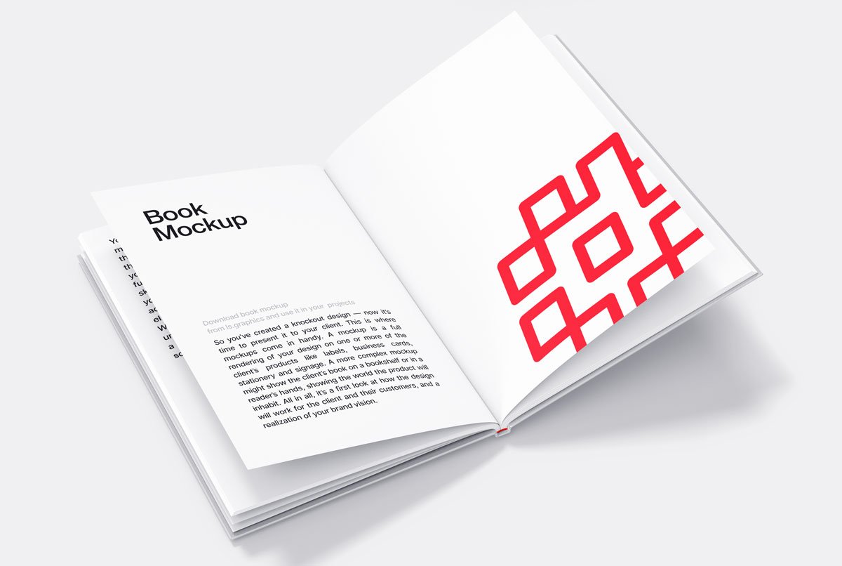 Mockup de Livro: 35 modelos (grátis e premium) para baixar • mockup livro