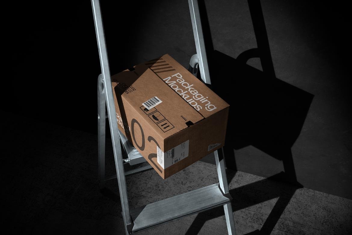 Mockup de Embalagem Caixa Grátis