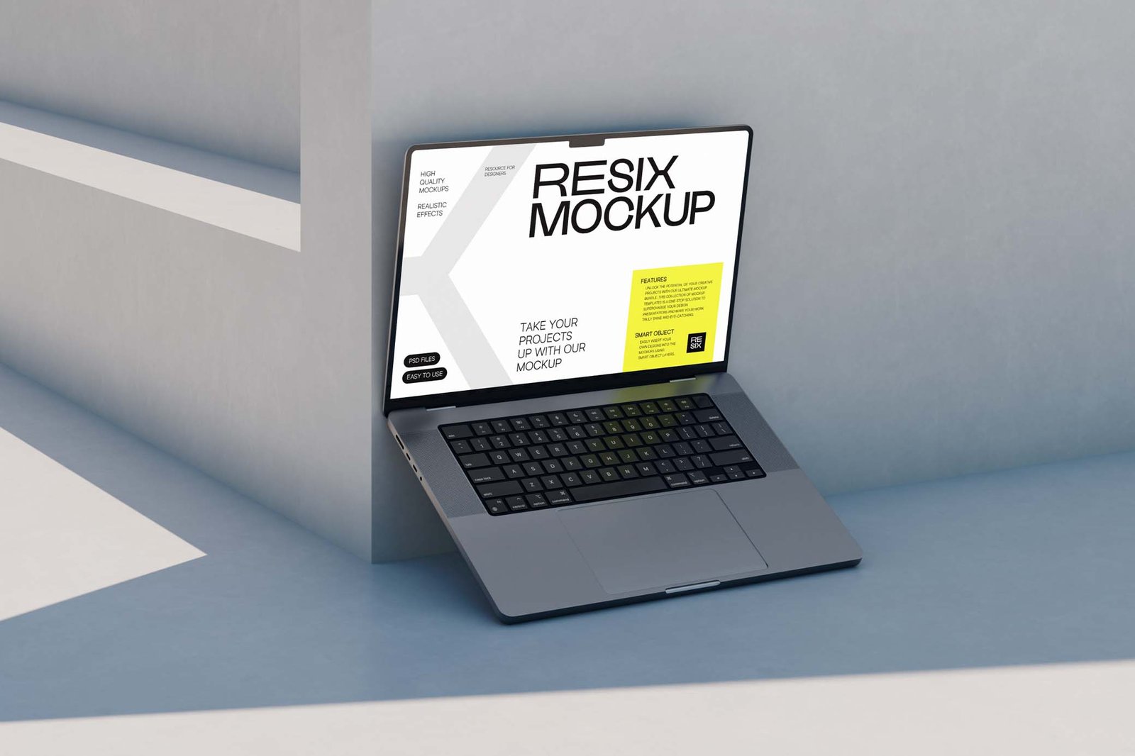 Modelo de MacBook Pro Mockup