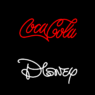 Como Seria se Logotipos Famosos Fossem Feitos com Apenas Uma Linha? • logotipos famosos apenas uma linha