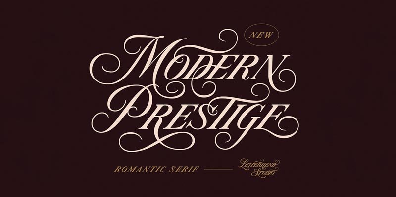 As melhores Fontes Vintage: 35 opções gratuitas e premium • fonte vintage anos 20 modern prestige