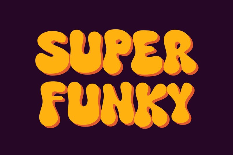 As melhores Fontes Vintage: 35 opções gratuitas e premium • fonte vintage anos 70 super
