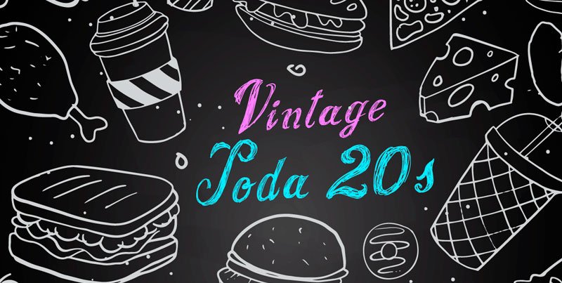 As melhores Fontes Vintage: 35 opções gratuitas e premium • vintage soda fonte vintage anos 20
