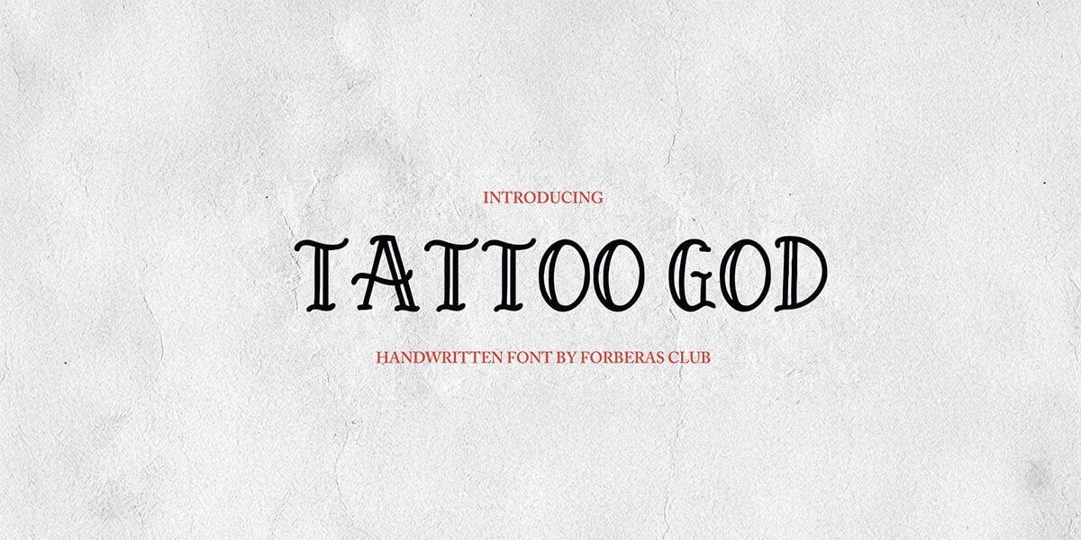 40 Fontes para Tatuagem (Grátis e Premium) para usar em seus projetos de design • fonte tatuagem free 1