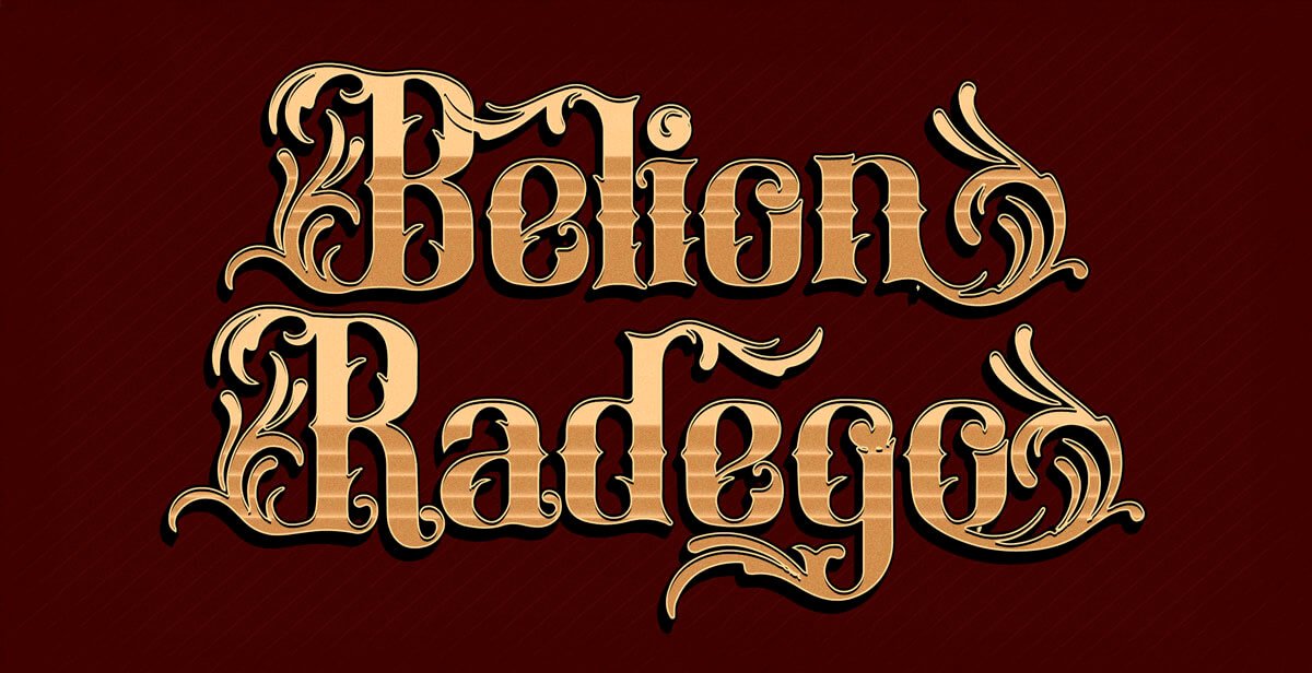 40 Fontes para Tatuagem (Grátis e Premium) para usar em seus projetos de design • fontes tattoo gratis 2