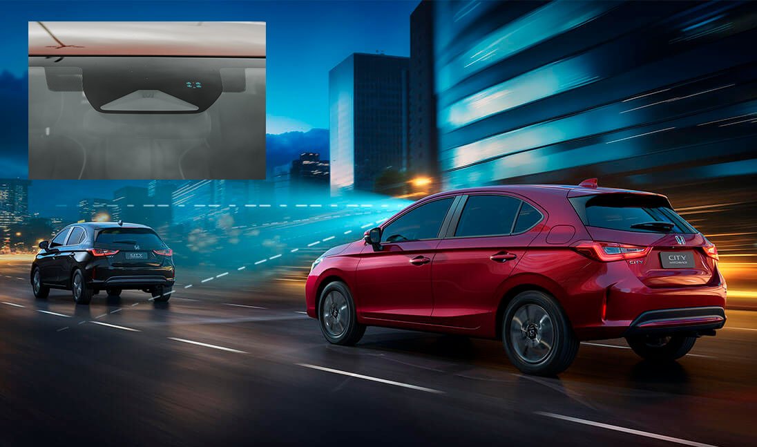 Honda New City Hatchback: análise do design e tecnologias do modelo 2025 • honda sensing