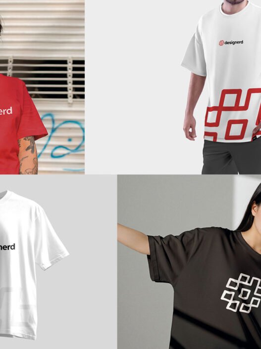 Mockup de Camiseta Oversized: 22 modelos gratuitos e premium para seus projetos • mockup camiseta oversized