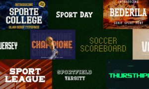 25 Fontes de Futebol gratuitas e premium para seus projetos esportivos • fontes futebol